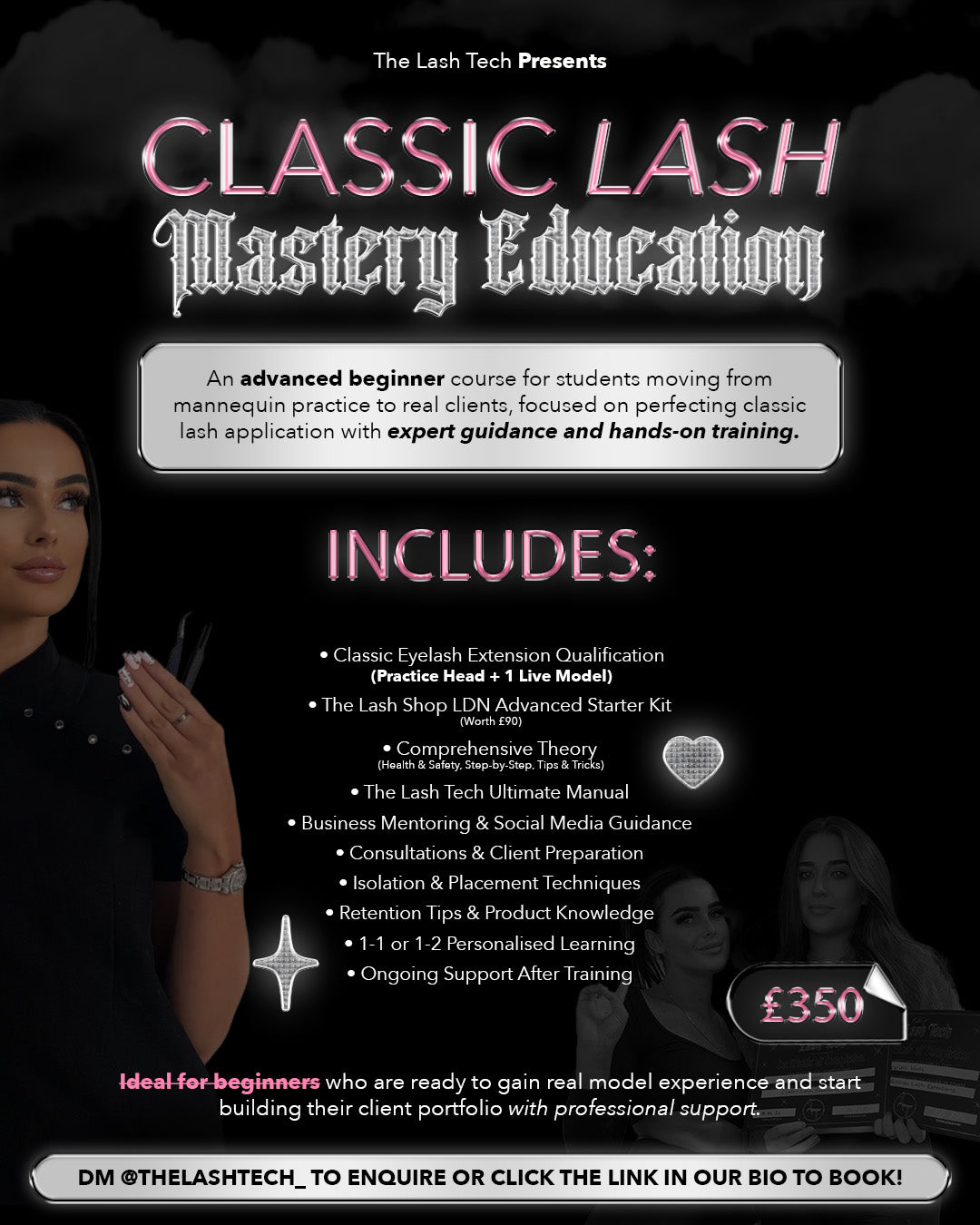 Lash Master Education — Classic, Hybrid & Russian