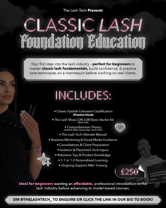 Lash Master Education — Classic, Hybrid & Russian