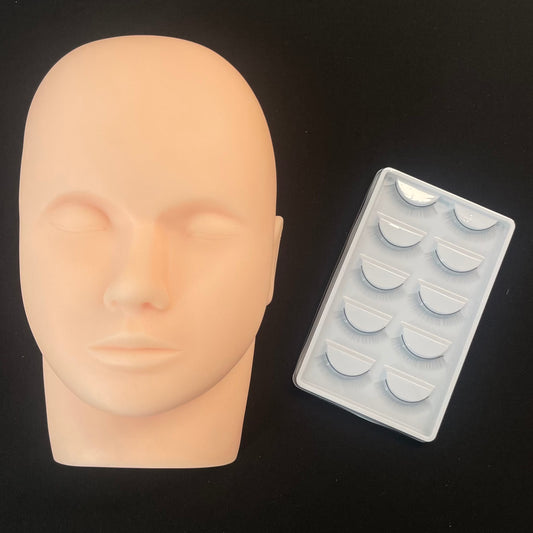 Practise Mannequin Head With Strips